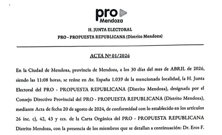 Acta Junta Electoral 01-2026